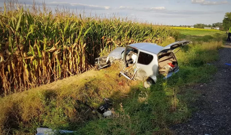 Tragiczny wypadek w Studzionce - 14.09.2019