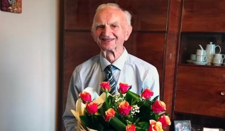 Kobiórzanin Karol Myszor skończył 90. lat