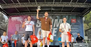 Sportowiec i strażak z Pszczyny na podium Mistrzostw Polski w triathlonie - 31.05.2025