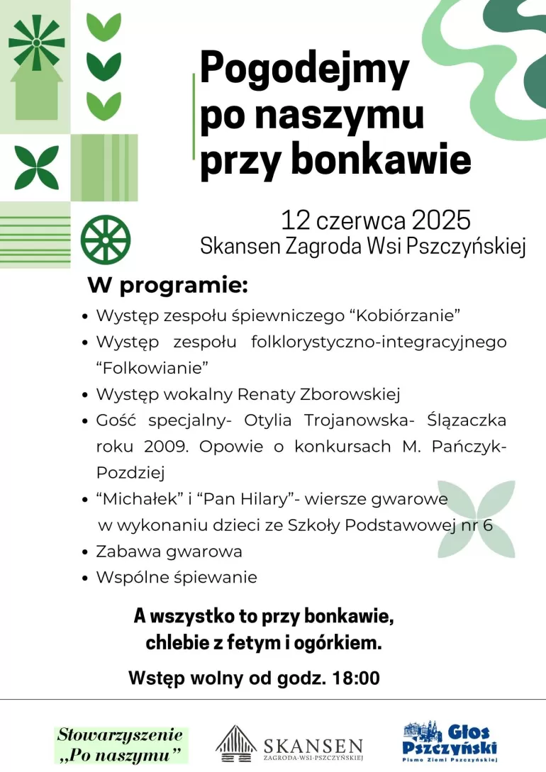 Pogodejmy po naszymu - czerwcowe spotkanie w skansenie