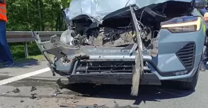 Wypadek drogowy na trasie DK 86 - 21.05.2025