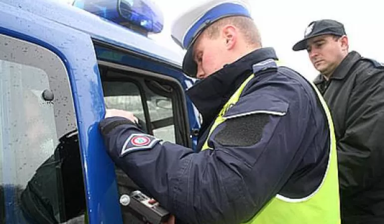 Policja łapała pijanych kierowców
