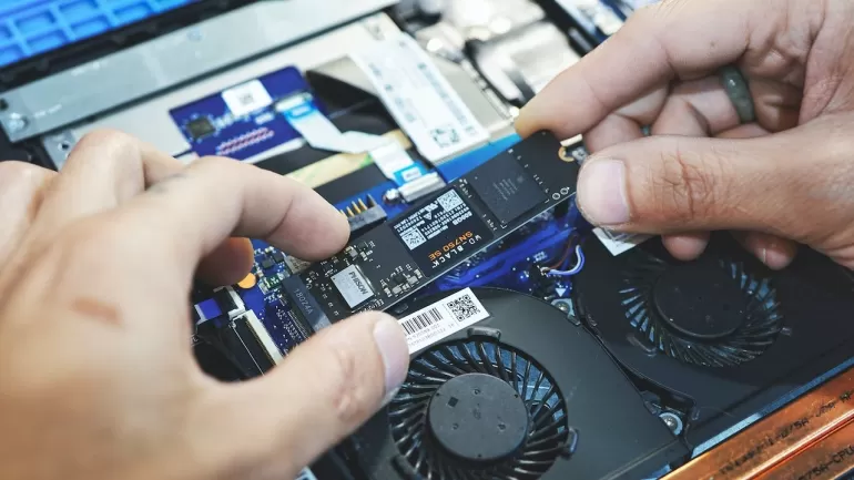 wymiana dysku ssd