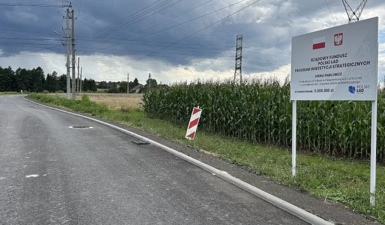ul. Podlesie w Pielgrzymowicach