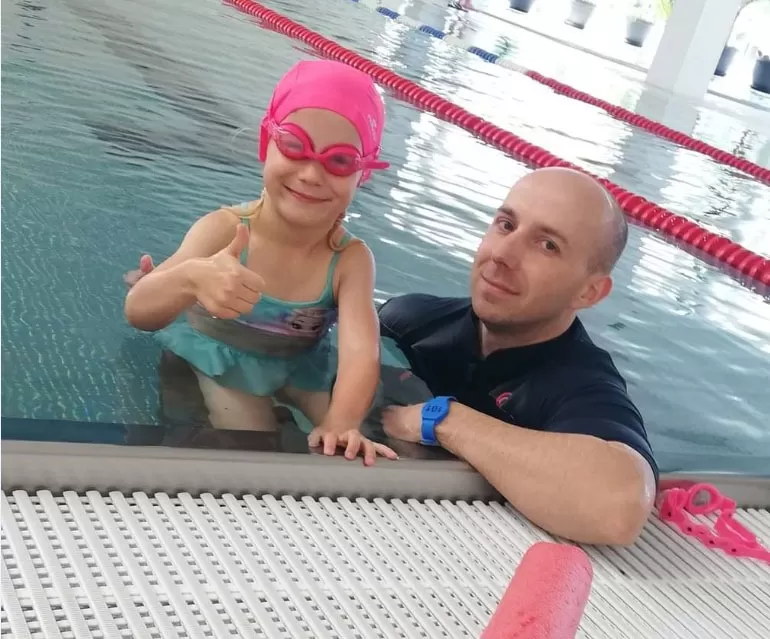 nauka pływania chełmiec
