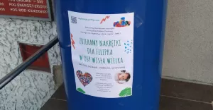 Zbieramy nakrętki dla Filipka