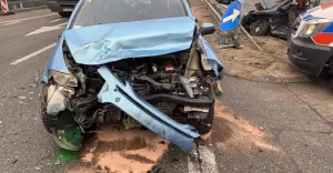 Wypadek w Pawłowicach - 02.12.2020