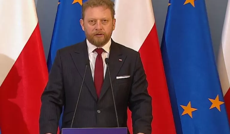 Minister Zdrowia Łukasz Szumowski
