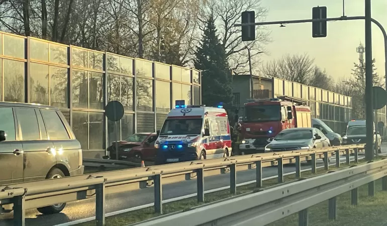 potrącenie pieszej - 16.11.2021