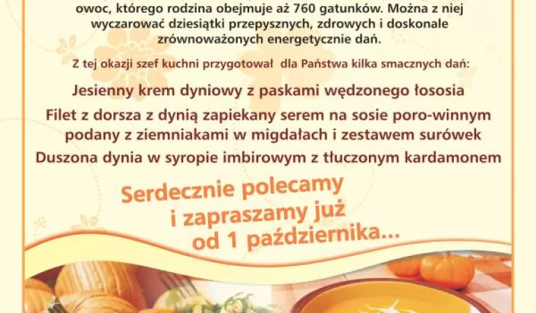 Dyniowe specjały w Styl70