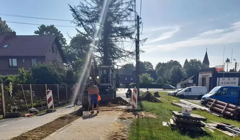 Przebudowa ul. Tuwima w Kobiórze
