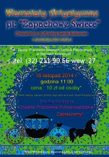 zapachowe świece warsztaty