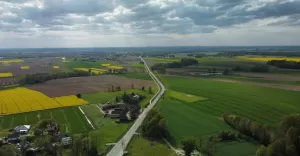 poręba z lotu ptaka