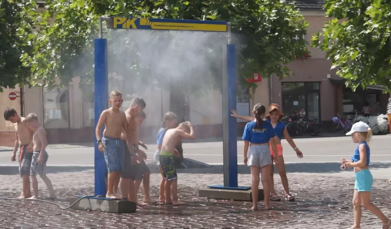 Kurtyna wodna na rynku