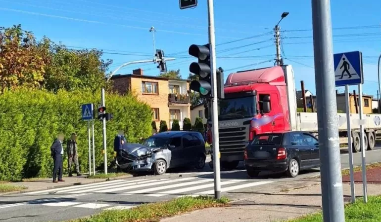 Kraksa w Ćwiklicach - 23.10.2023