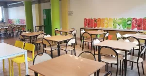 stołówka w Szkole Podstawowej nr 2 w Czeladzi