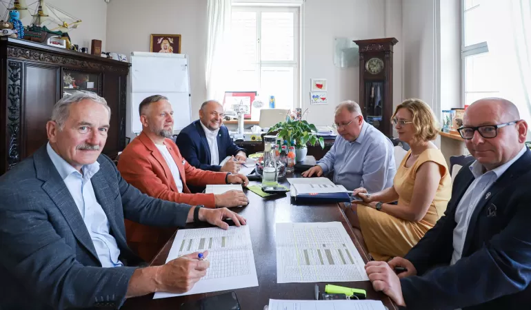 Omawiano plan inwestycyjny na drogach powiatowych na terenie gminy Pszczyna