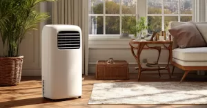 klimatyzator przenosny w mieszkaniu