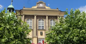 ratusz, miasto, rynek