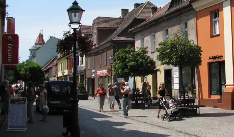Kamienica, Piastowska, starówka