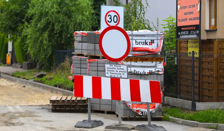 Remont ul. Powstańców Śląskich w Goczałkowicach- 23.08.2023
