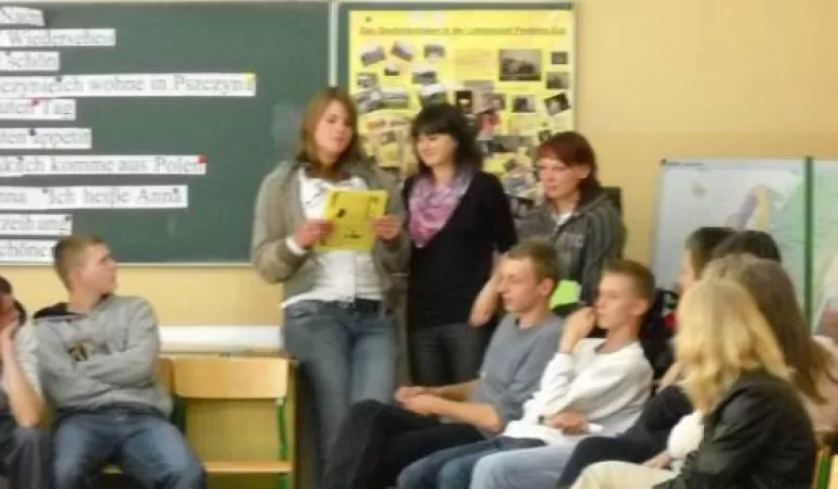 Uczniowie i nauczyciele z Niemiec w ZSR