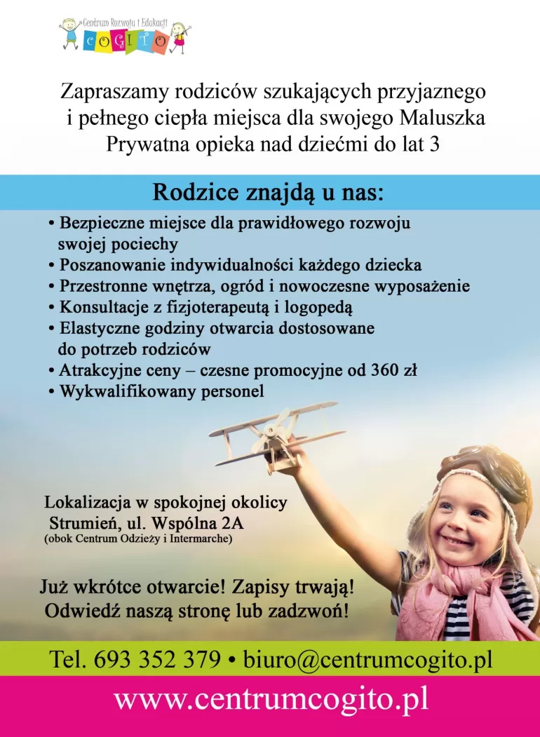Centrum Rozwoju i Edukacji " Cogito" Sp. z o.o.