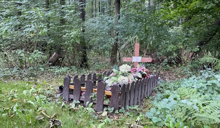Prace ekshumacyjne w Pniówku - 17.09.2020