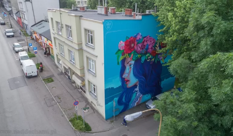 mural noc świętojańska