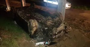 Wieczorna kraksa na DK-81 w Warszowicach