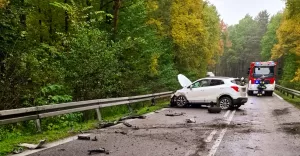Kraksa w Kobielicach - 24.10.2020