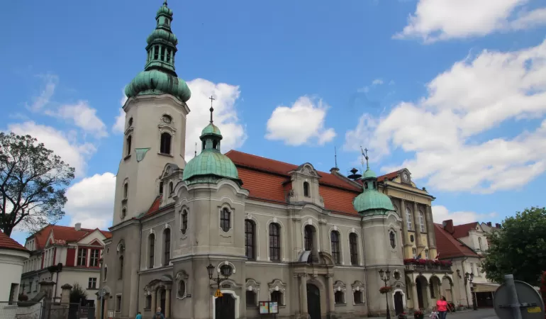 kościół ewangelicki, ratusz, miasto