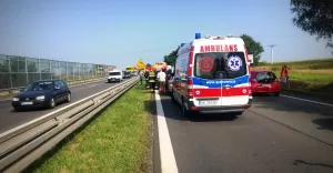 Wypadek w Goczłkowicach - 9.08.2017