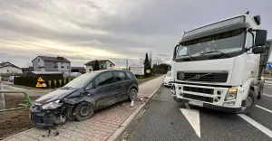Kolizja w Suszcu - 13.03.2023