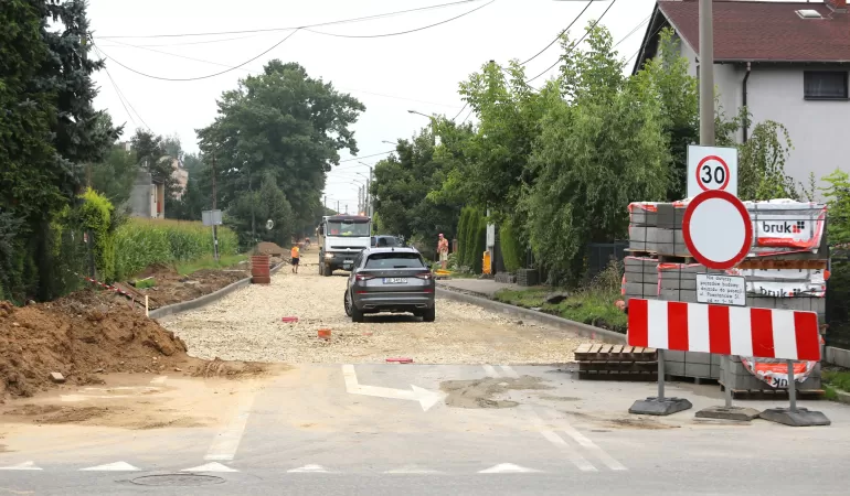 Remont ul. Powstańców Śląskich w Goczałkowicach- 23.08.2023