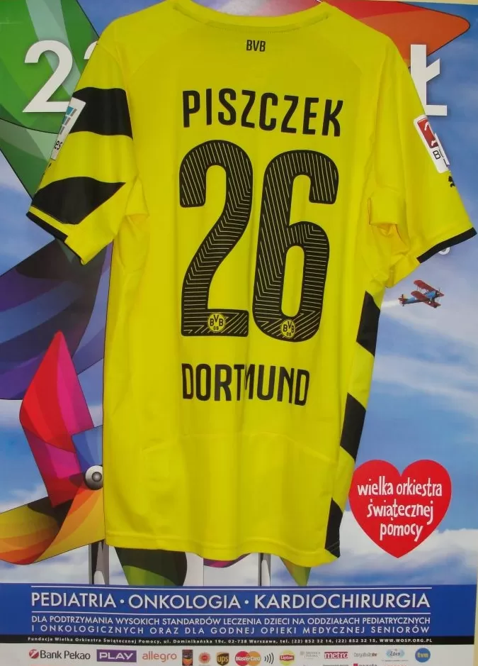 koszulka piszczka na licytacji wośp