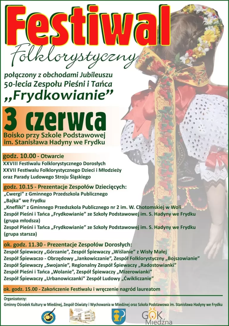 Święto Folkloru: 50. urodziny Zespołu Pieśni i Tańca "Frydkowianie"!