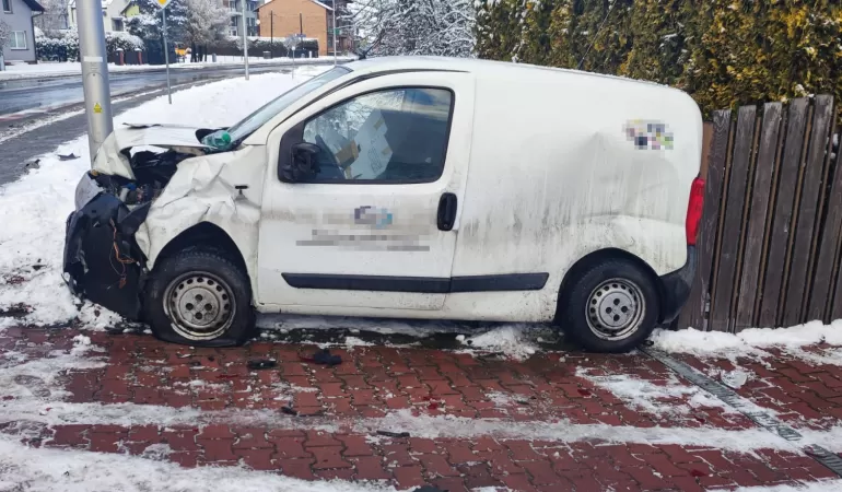Wypadek w Pawłowicach - 10.12.2021