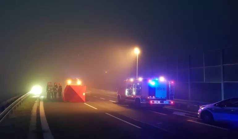 Makabryczny wypadek na DK-1 w Goczałkowicach-Zdroj