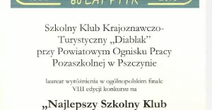 SKKT Diablak wśród najlepszych