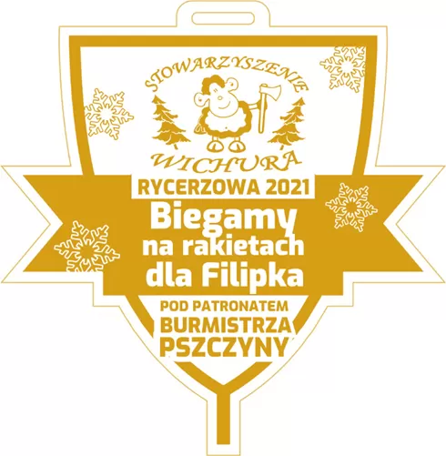 Pobiegną na rakietach śnieżnych dla Filipka