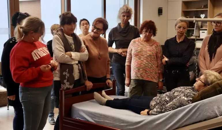 Projekt „Profesjonaliści, społecznicy, darczyńcy" w Hospicjum Ojca Pio