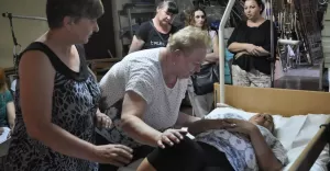 Szkolenie z pielęgniarką, Barbarą Moń