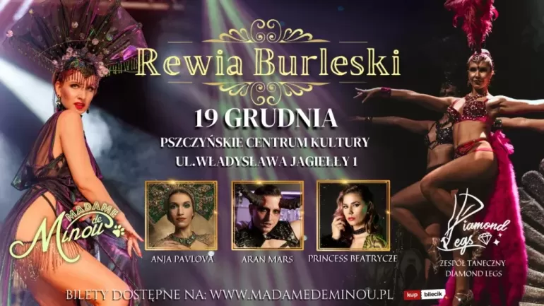 Rewia burleski w Pszczyńskim Centrum Kultury!