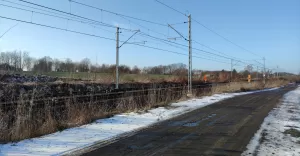 Pawłowice, miejsce budowy nowego przystanku kolejowego.