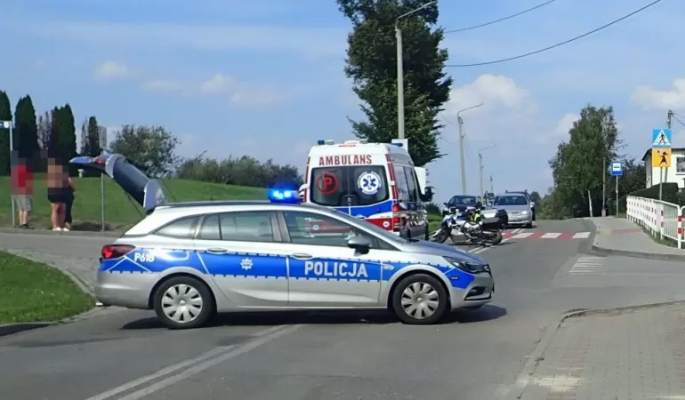 Wypadek w Krzyżowicach