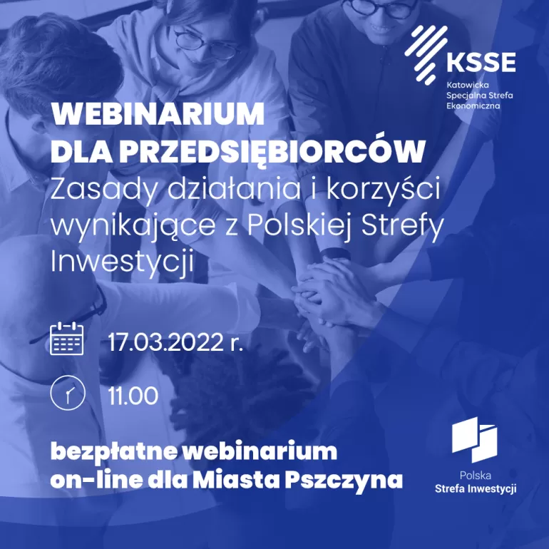 Webinarium KSSE: Polska Strefa Inwestycji