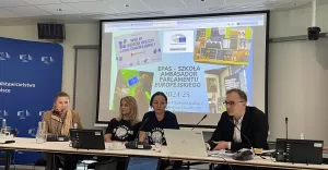 Ambasadorzy Parlamentu Europejskiego - Chrobry wśród szkół wyróżnionych w programie EPAS!