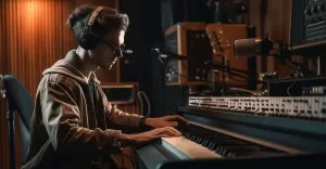 mikrofon, wokal, studio nagraniowe