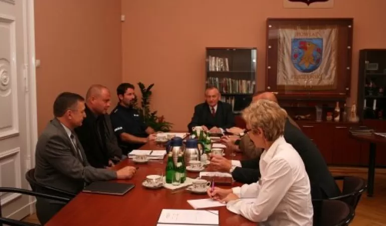 Spotkanie, bezpieczeństwo, starostwo